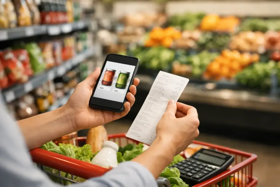 Supermarkt Angebote vergleichen und sparen