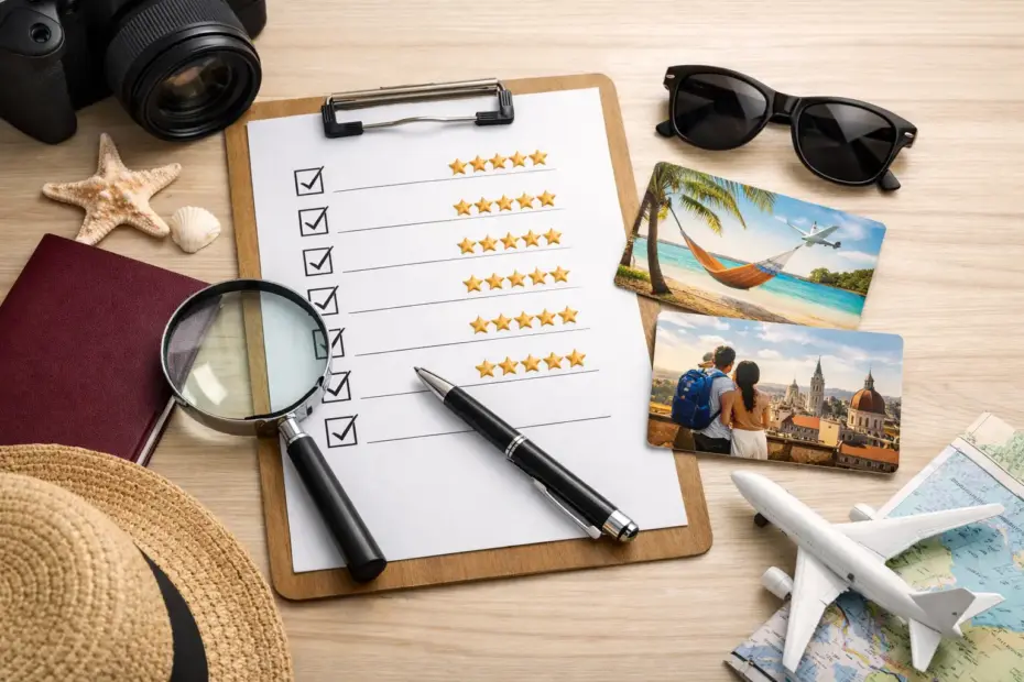 Reisegutschein-Anbieter im Test: 7 klare Kriterien