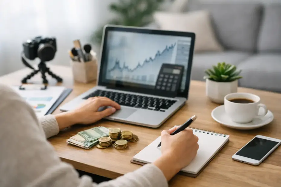 Produktiv von zuhause Geld verdienen mit 7 Ideen